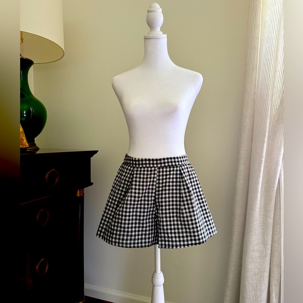 Sienna shorts in black and ivory by Lovers and Friends
